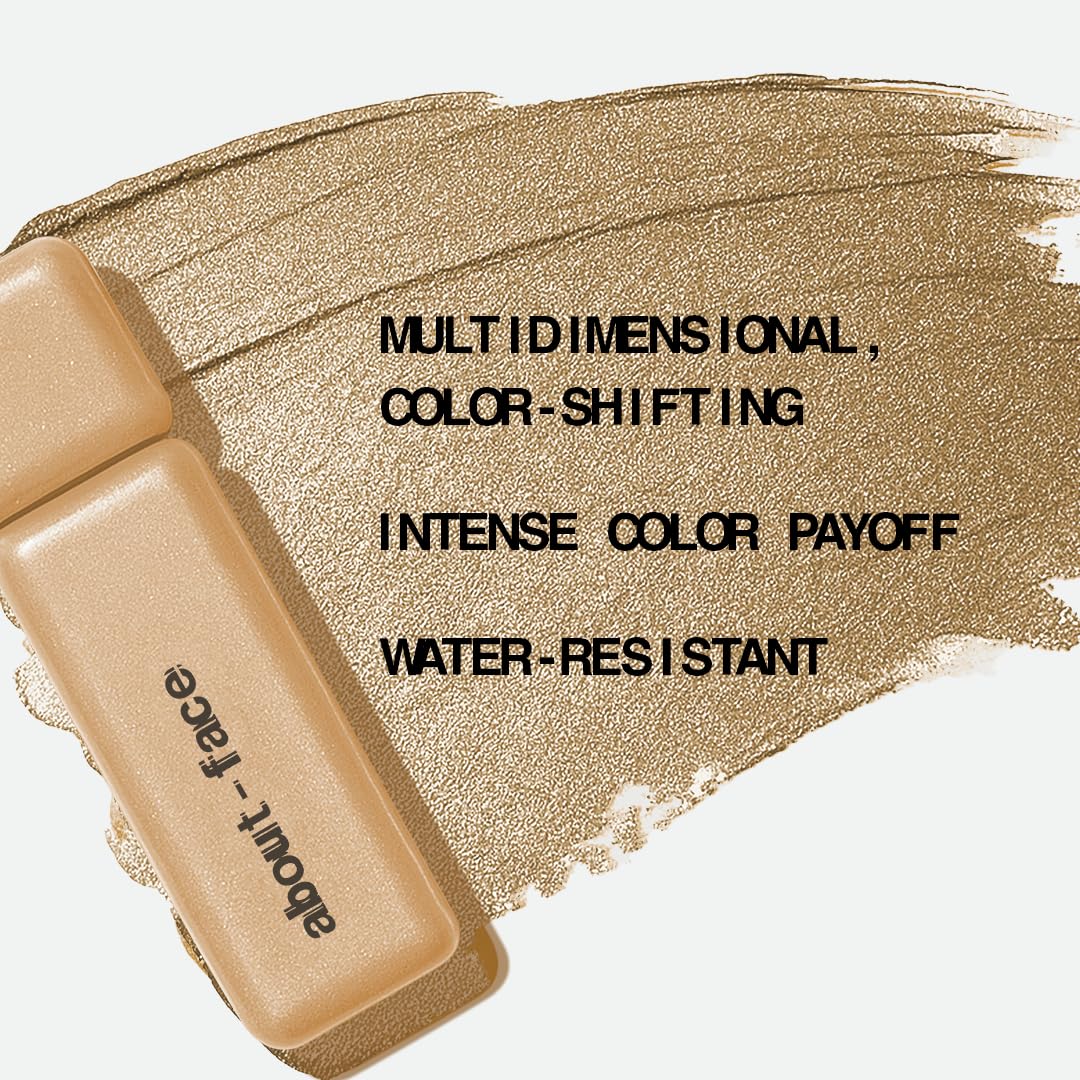 aboutface Fractal Glitter Eye Paint Apollo Empire – Smudge-Proof, Long-Lasting Liquid Eyeshadow