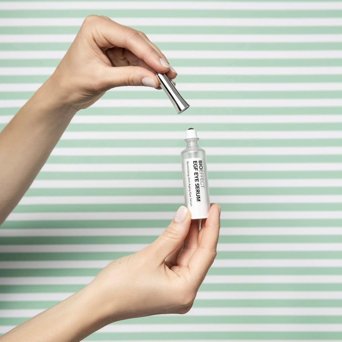 BIOEFFECT EGF Eye Serum with De-Puffer Rollerball, Anti-Aging, Moisturizing Contour Gel To Visibly