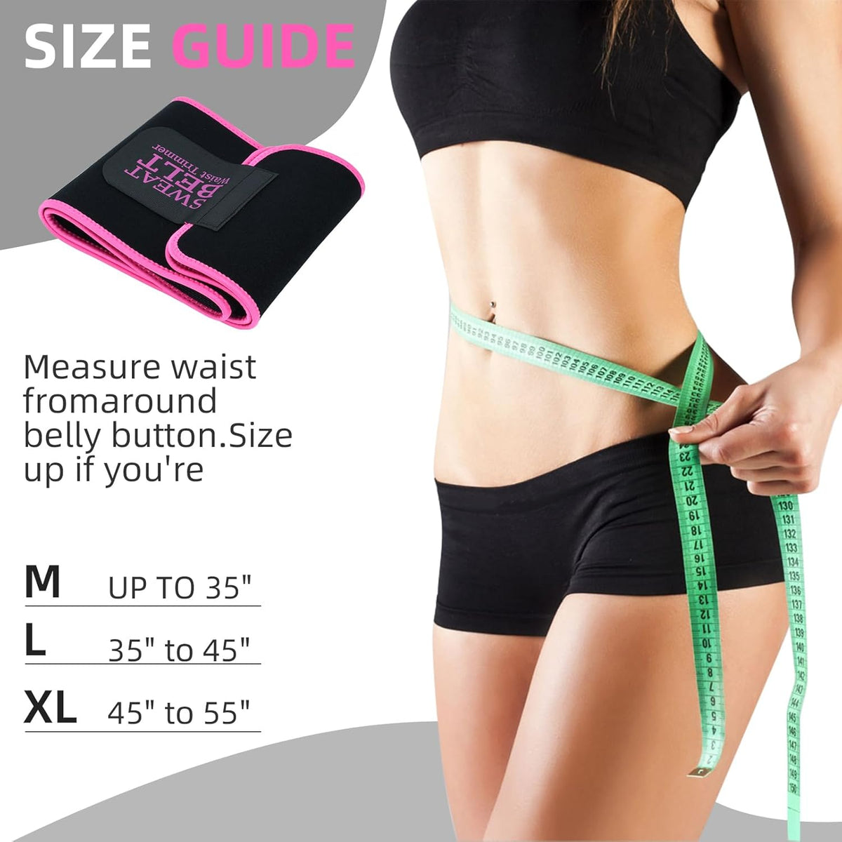 ZPP Waist Trainer for Women and Men, Neoprene Sweat Band Waist Trimmer Belt Slimming Stomach Wrap