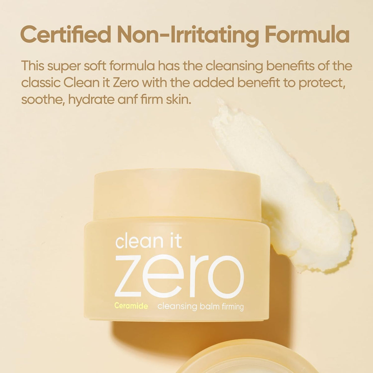 BANILA CO Clean it Zero Firming Cleansing Balm | Korean Makeup Remover, Cleansing Oil to Soothe and