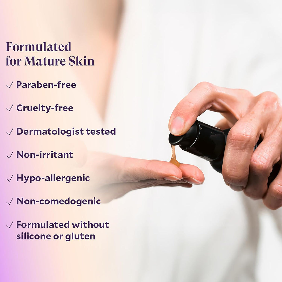 Fièra Vitamin C Serum with Hyaluronic Acid & Citrus Stem Cells - Anti-Aging Brightening, Firming