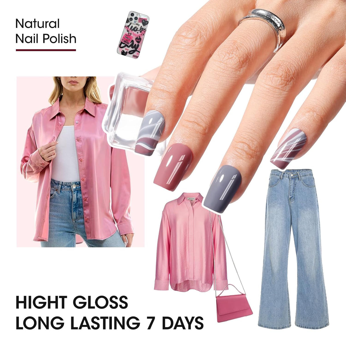 GELLEN 12 Colors Nail Polish Set, Fall Winter Trendy Air Dry Regular Nail Polish for Women