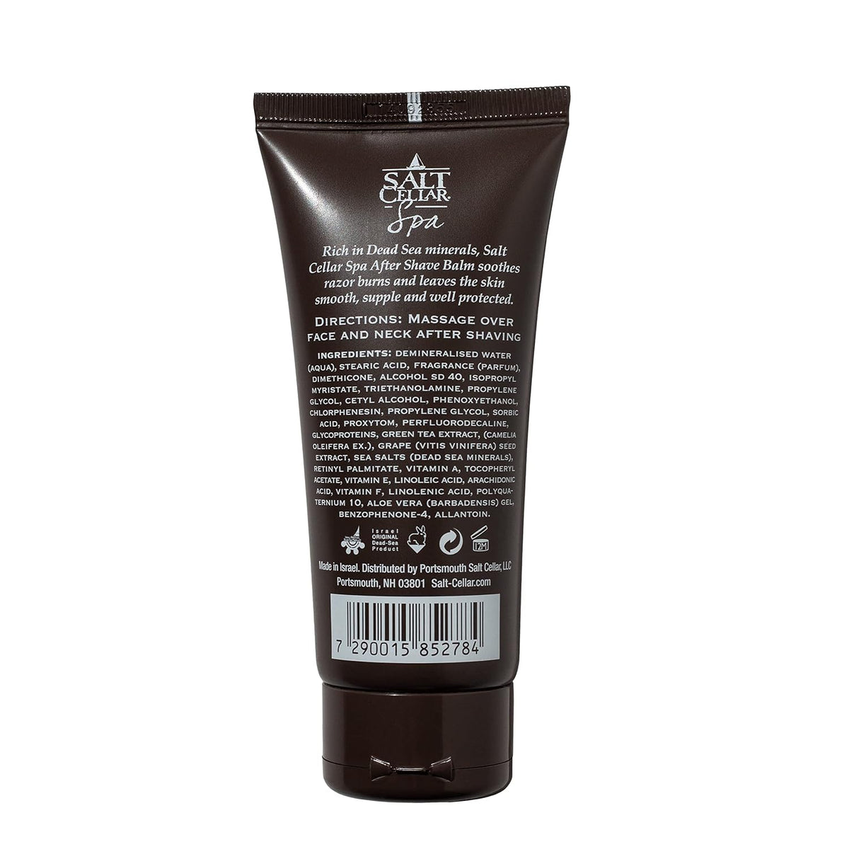 Salt Cellar Dead Sea Aftershave Balm – All Natural Men’s After Shave Balm Enriched with Dead Sea