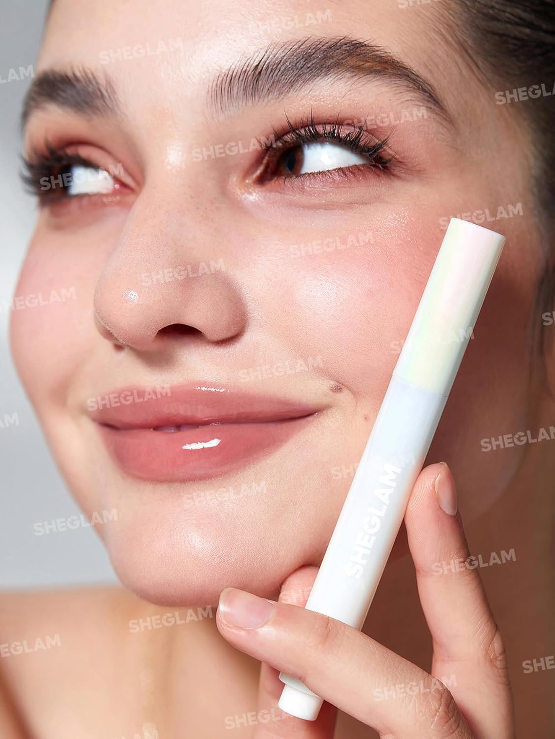 SHEGLAM PoutPerfect Moisturizing Solid Lip Gloss Non Sticky Lipstick with Coconut Oil - Pink