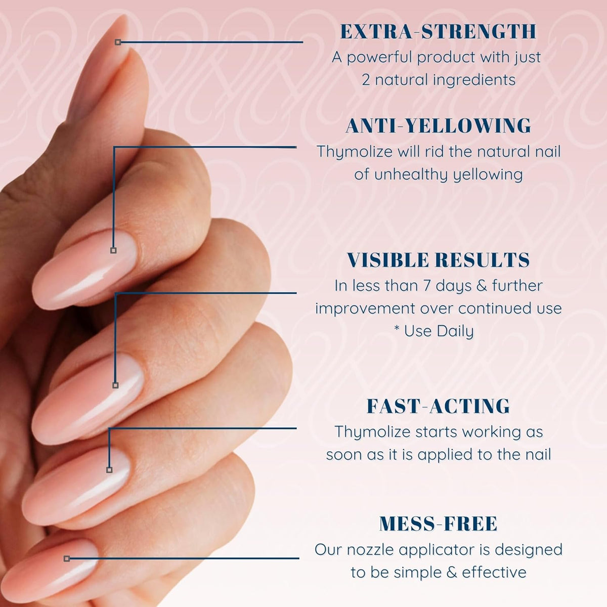 Tammy Taylor Thymolize Nail Treatment for Damaged Nails | Extra Strength Liquid Drops Toenail