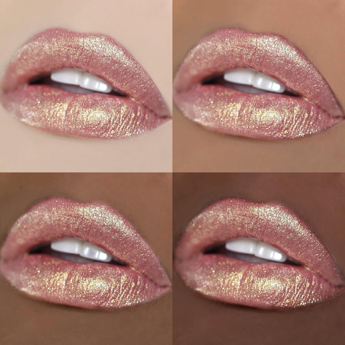 FOCALLURE Glisten Opal Shine Lipstick, High Impact Lip Color, Moisturizing Tinted Lip Balm