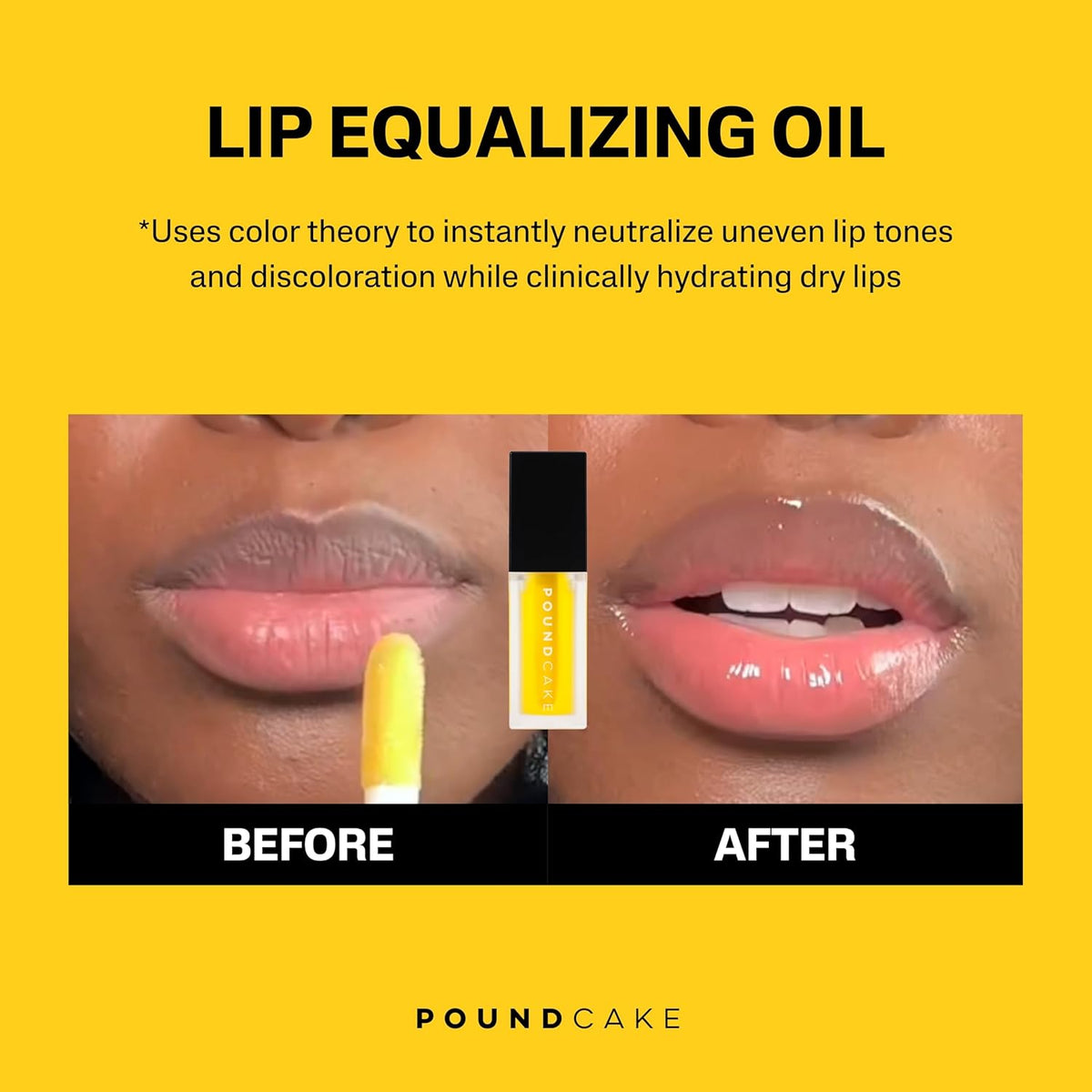 Cake Theory: Lip Tone Equalizing Oil | For Enhanced Lip Color | Hydrating and High-Shine Blurring
