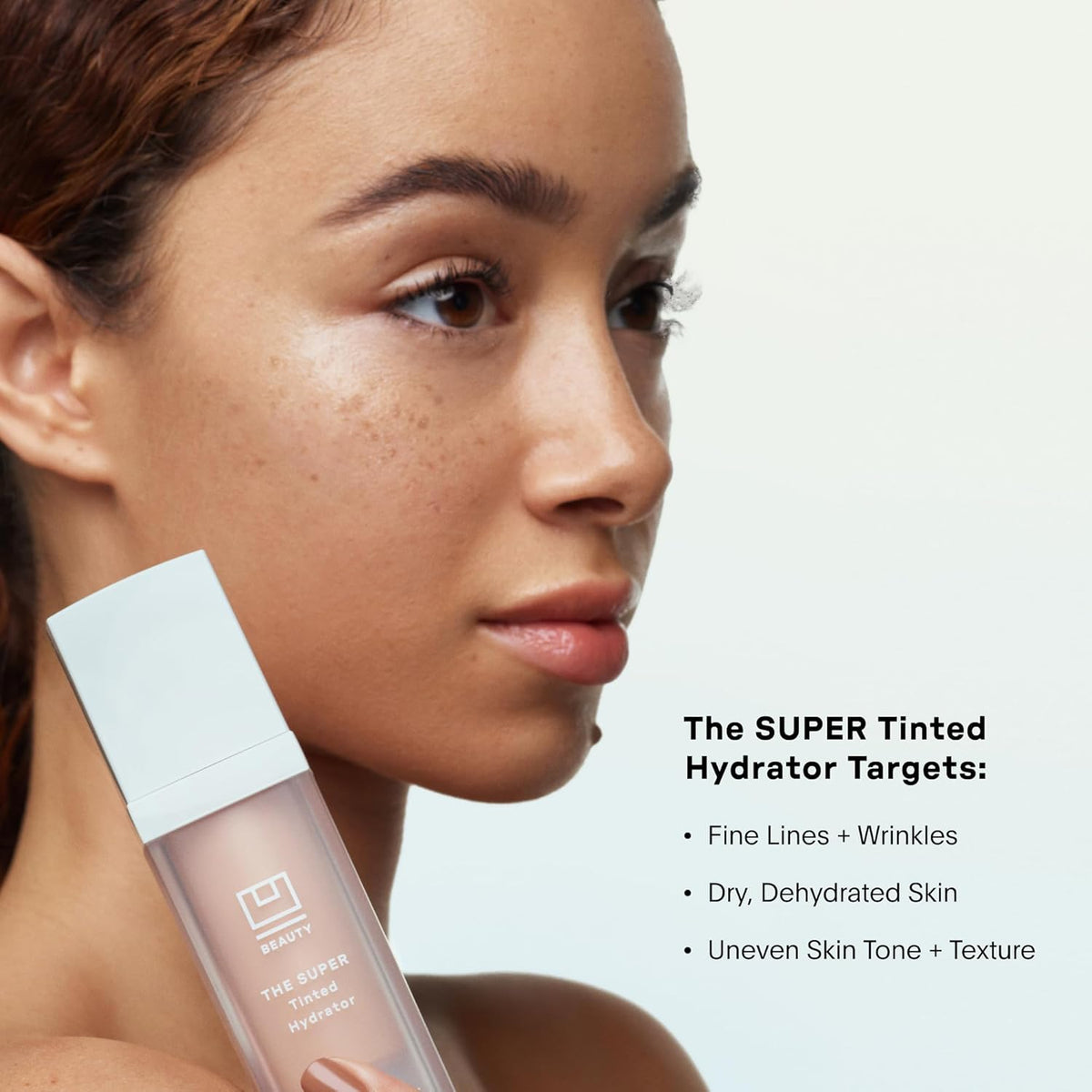 U Beauty The Super Tinted Hydrator Hyaluronic Acid Moisturizing Cream - Mega-Dose Skin Hydrator for