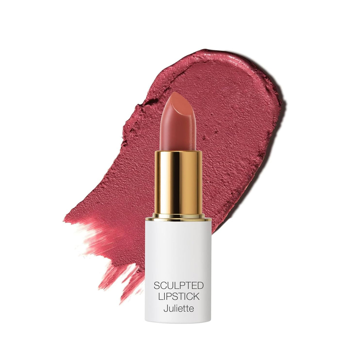 Ogee Full Bloom Sculpted Lipstick (Juliette) - Long Lasting Organic Lipstick with Jojoba Oil &