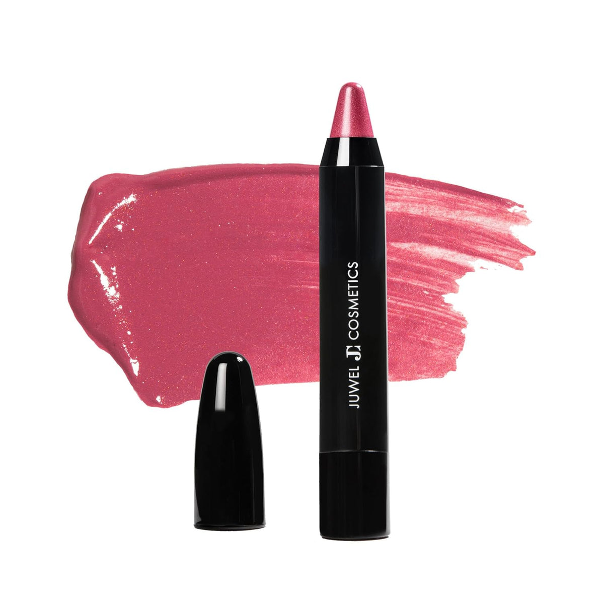 Juwel Cosmetics Retractable Lip Crayon, High Shine Long Lasting Lip Liner with Vitamins C & E, Shea