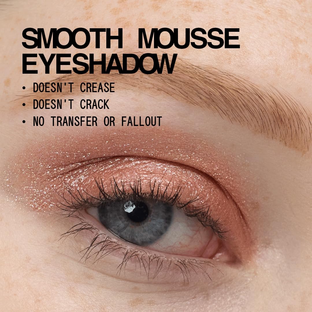 about-face Fractal Glitter Eye Paint Smolder – Smudge-Proof, Long-Lasting Liquid Eyeshadow