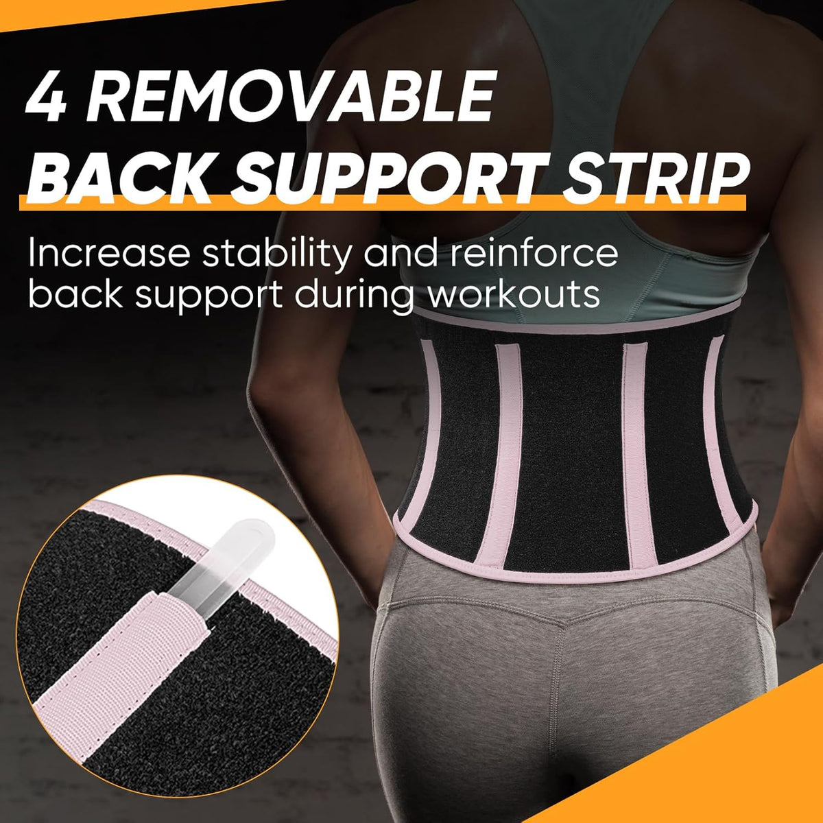 APEXUP Sweat Waist Trainer for Women and Men, Neoprene Waist Trimmer Belt Slimming Sweat Band with