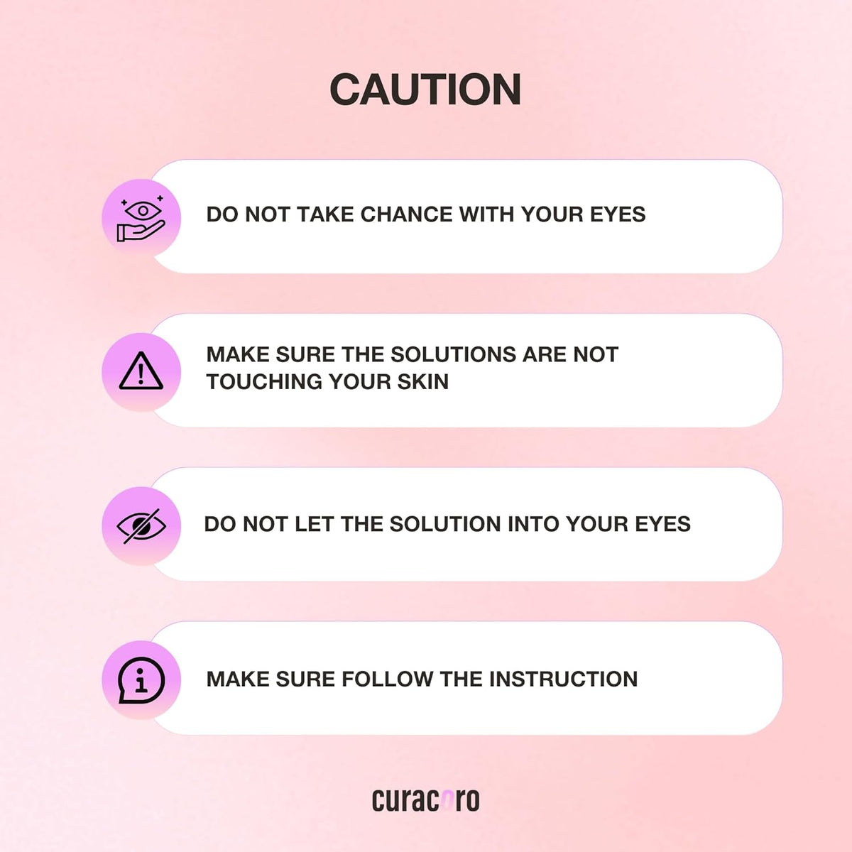 Curacoro Lash Lift Collagen Nourishing Lotion - Professional Eyelash Perm Kit, Semi-Permanent Lash