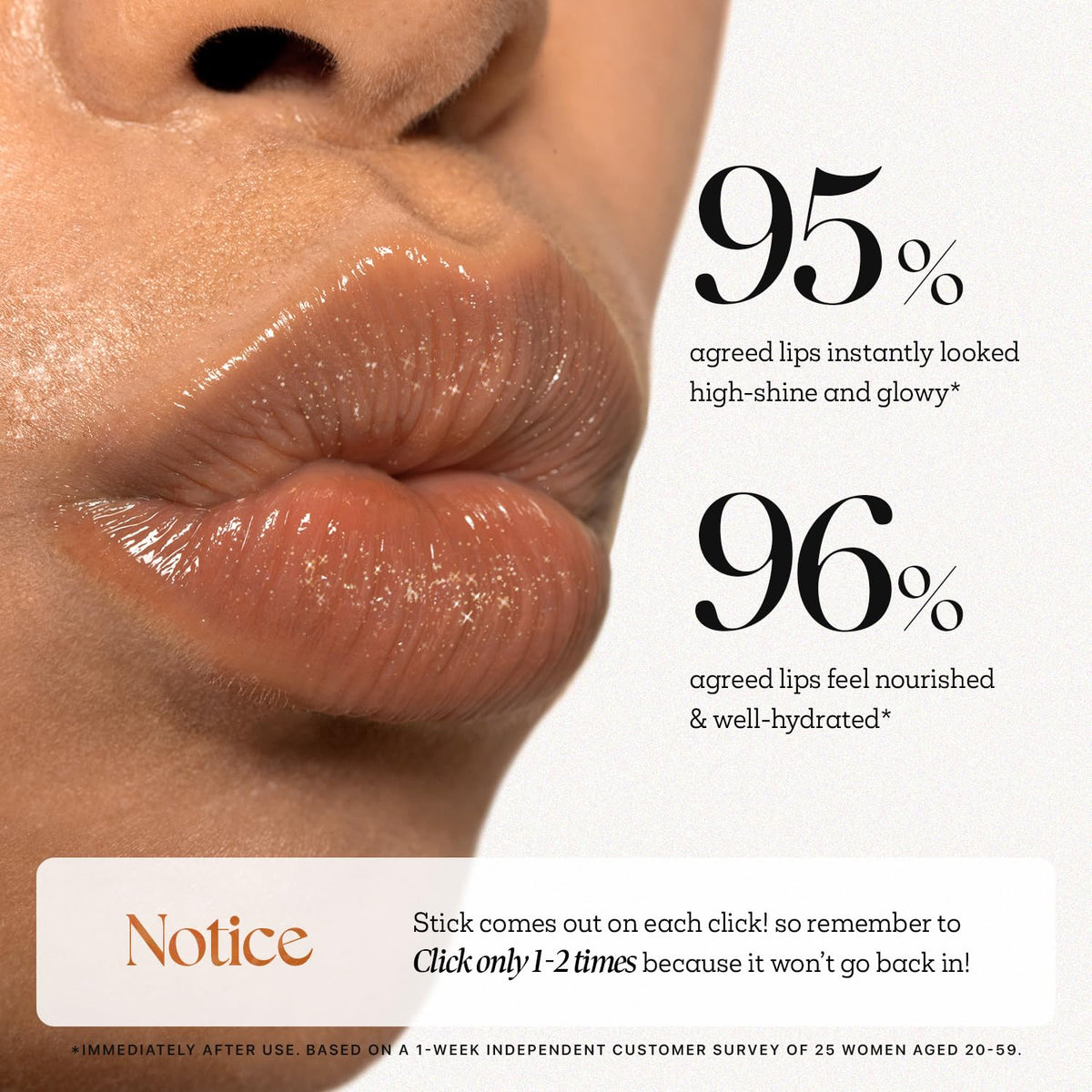 Nature Republic HONEY MELTING LIP GLITTER (14 MAPLE) SOFT LIP STICK Hydrating Gloss, Moisturizing