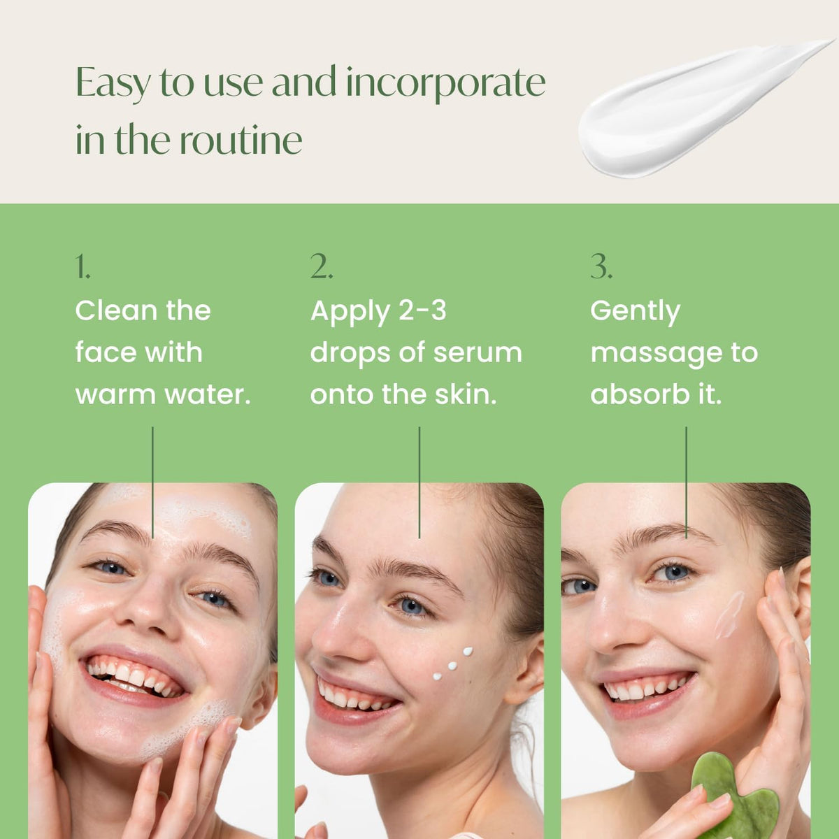 PLANTIFIQUE Korean Jojoba Oil & Hyaluronic Acid Face Massage Serum – Hydrating Anti-Aging Collagen