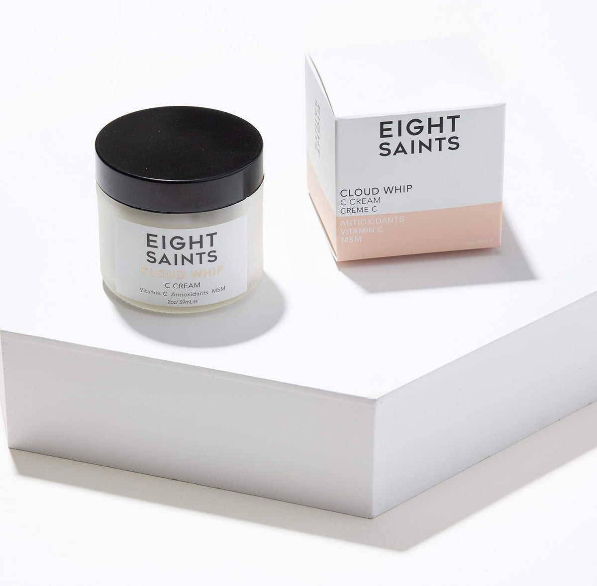 Eight Saints Skincare Cloud Whip Vitamin C Face Moisturizer Day Cream, Natural and Organic Face