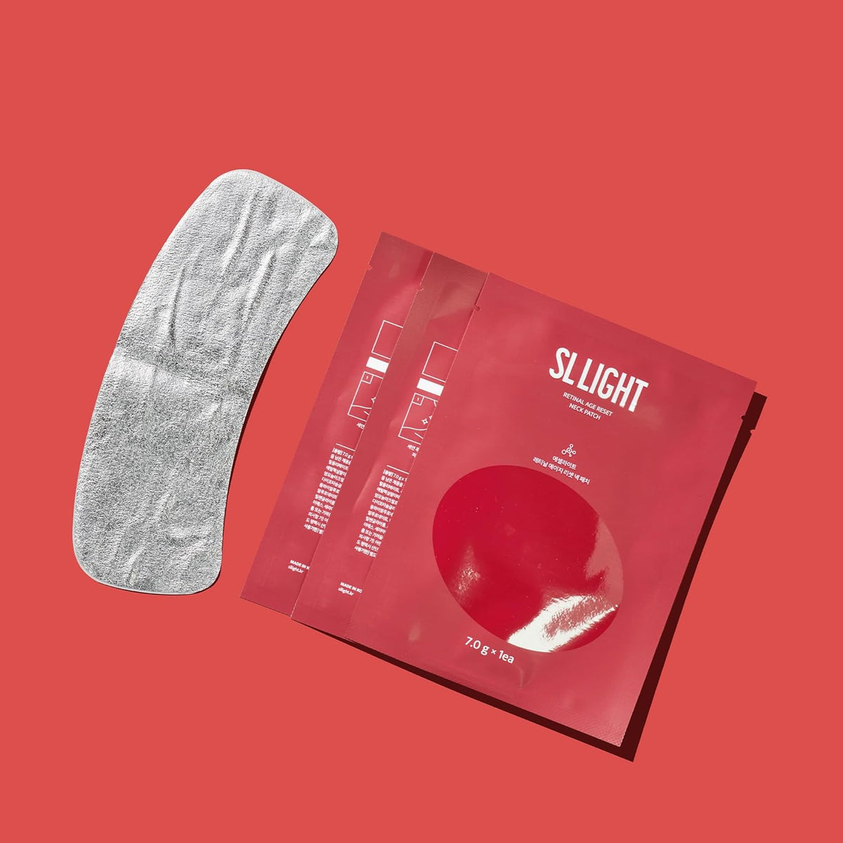 Retinal Neck Patches (1 Box, 5ea) | Neck Care Mask for Smoothing & Hydrating | With Retinal