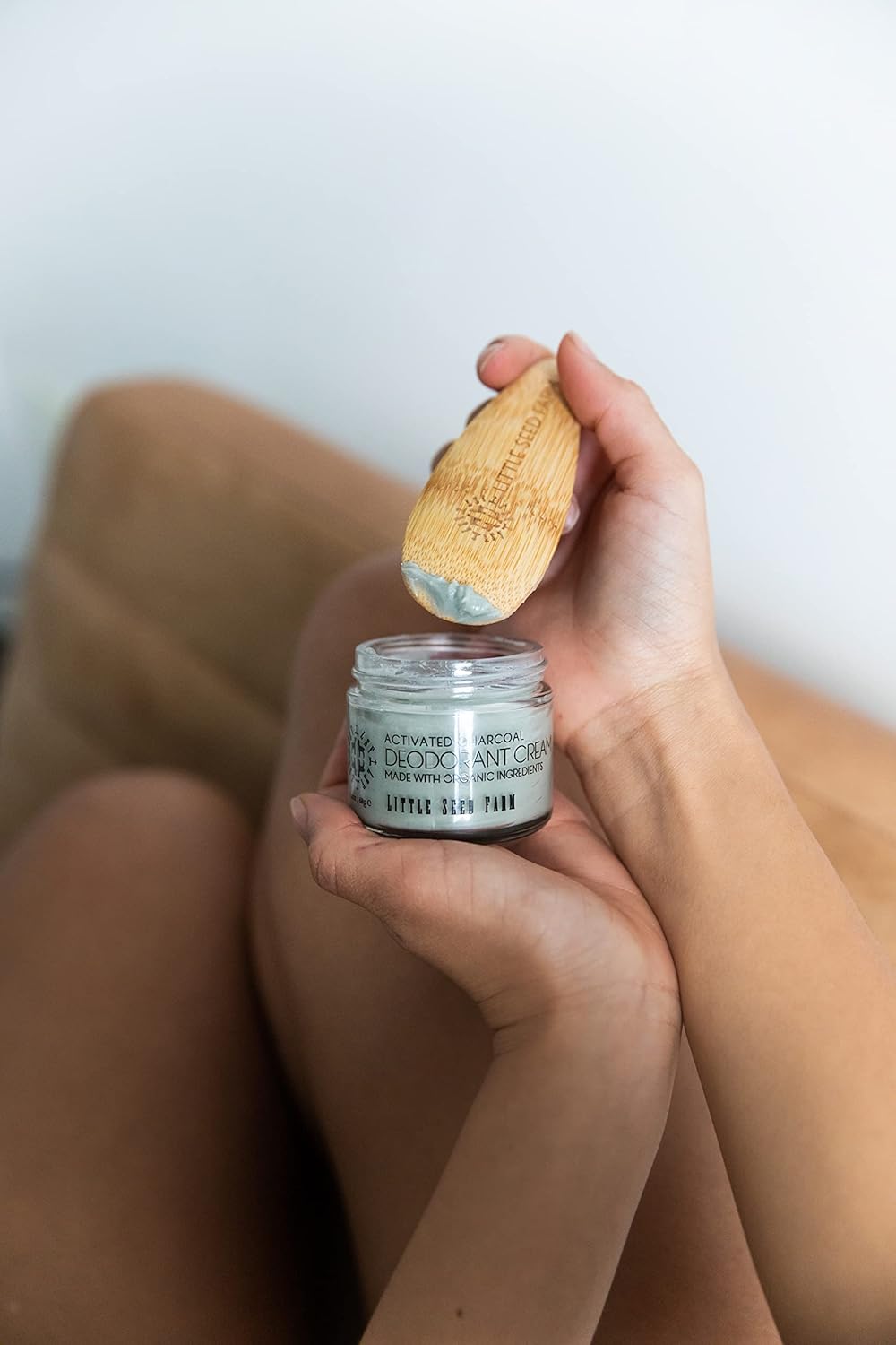 Little Seed Farm All Natural Deodorant Cream, Aluminum Free Deodorant for Women or Men, 2.4 Ounce