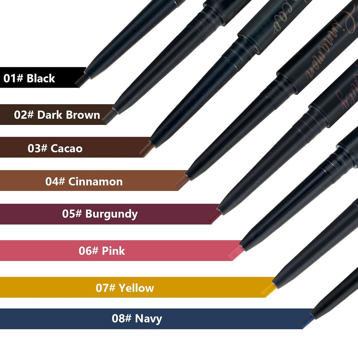 Witch's Pouch Gel Eyeliner Pencil Waterproof Smudge Proof, Long-Lasting Eye Liner, High-Intensity