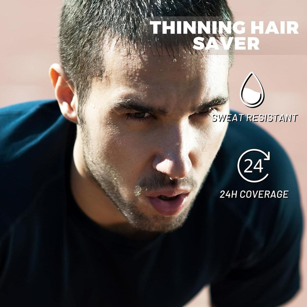 SOVONCARE Hair Fibers for Thinning Hair Auburn, Hair Building Fibers for Bald Spots Undetectable &