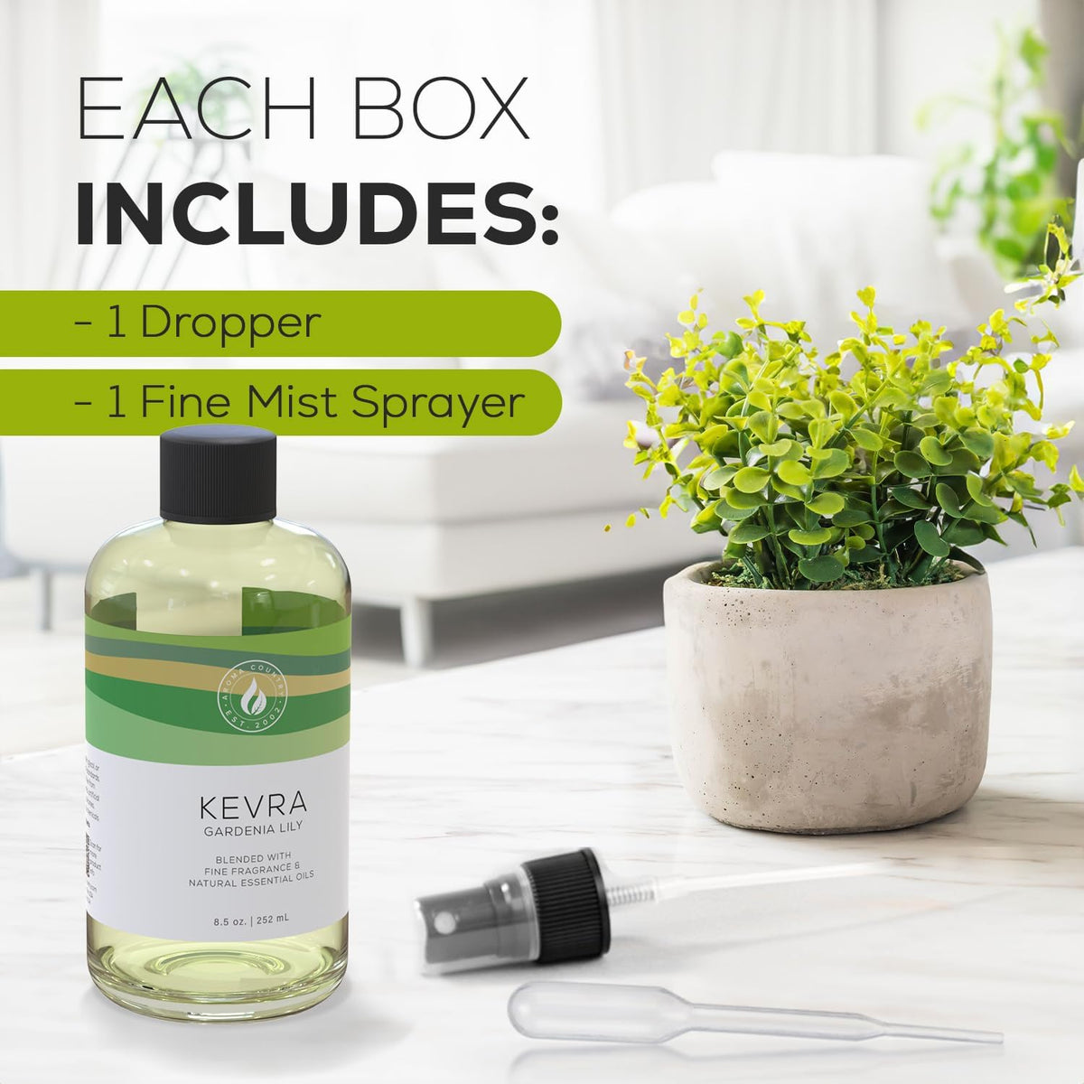 Aroma Country Kevra Diffuser Oil - Luxury Essential Oils for Diffuser Refill & Air Freshener Room