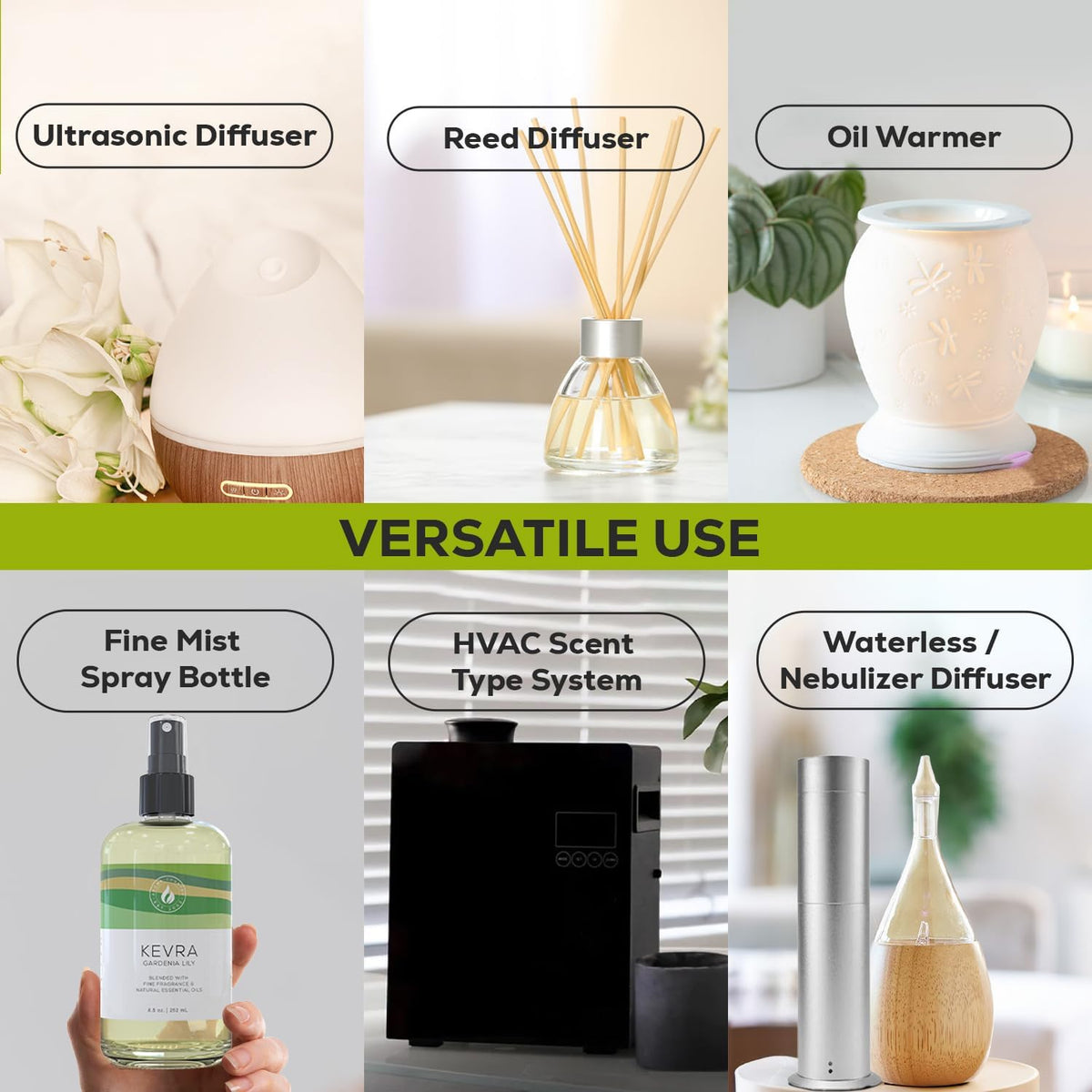 Aroma Country Kevra Diffuser Oil - Luxury Essential Oils for Diffuser Refill & Air Freshener Room