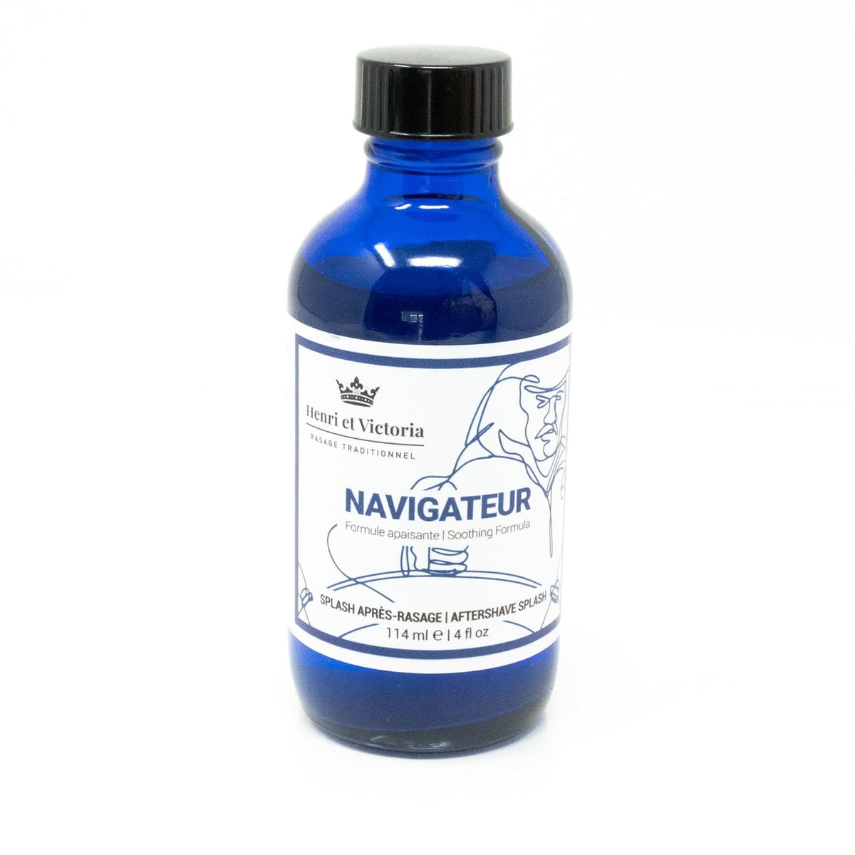 Aftershave Splash For Men l Navigateur Fragrance l Canadian Made by A Skilled Artisan l Moisturizes