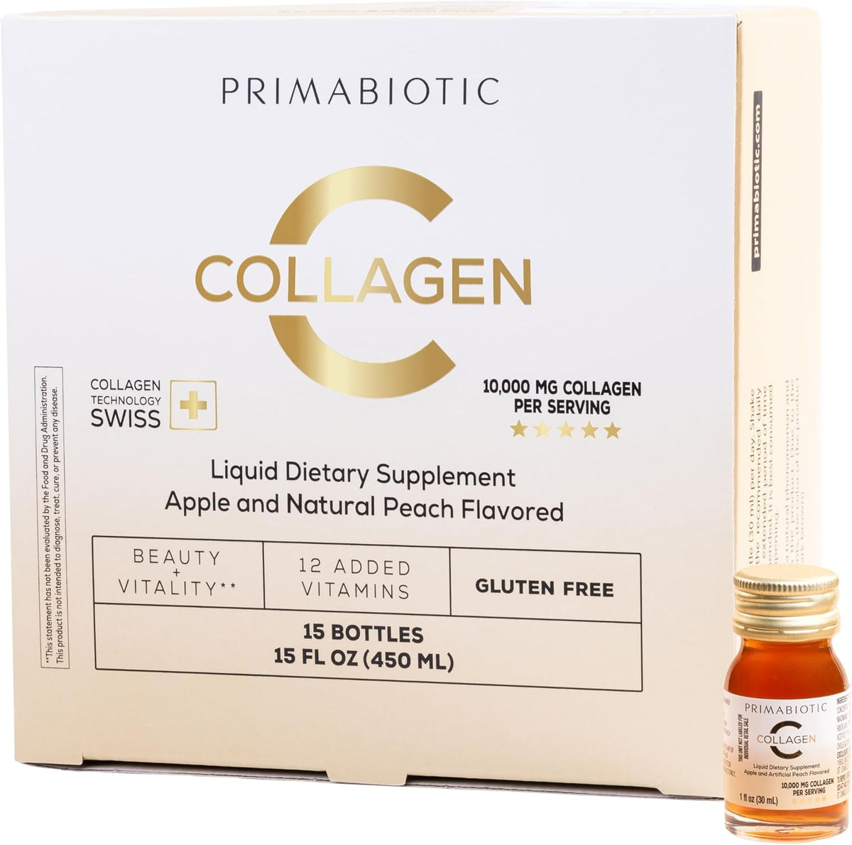 Liquid Collagen - High Collagen Content [10,000 Mg] Per Serving - Hydrolyzed Collagen and 12