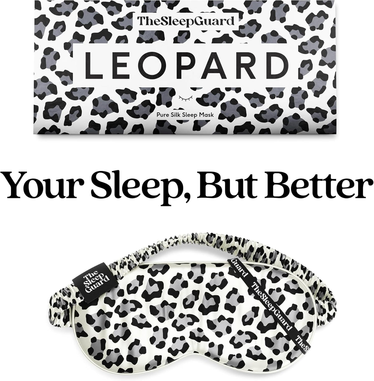 Pure Silk Sleep Mask [100% 6A Mulberry Silk, 22 Momme] Light Blocking Travel Essentials. Eye Masks