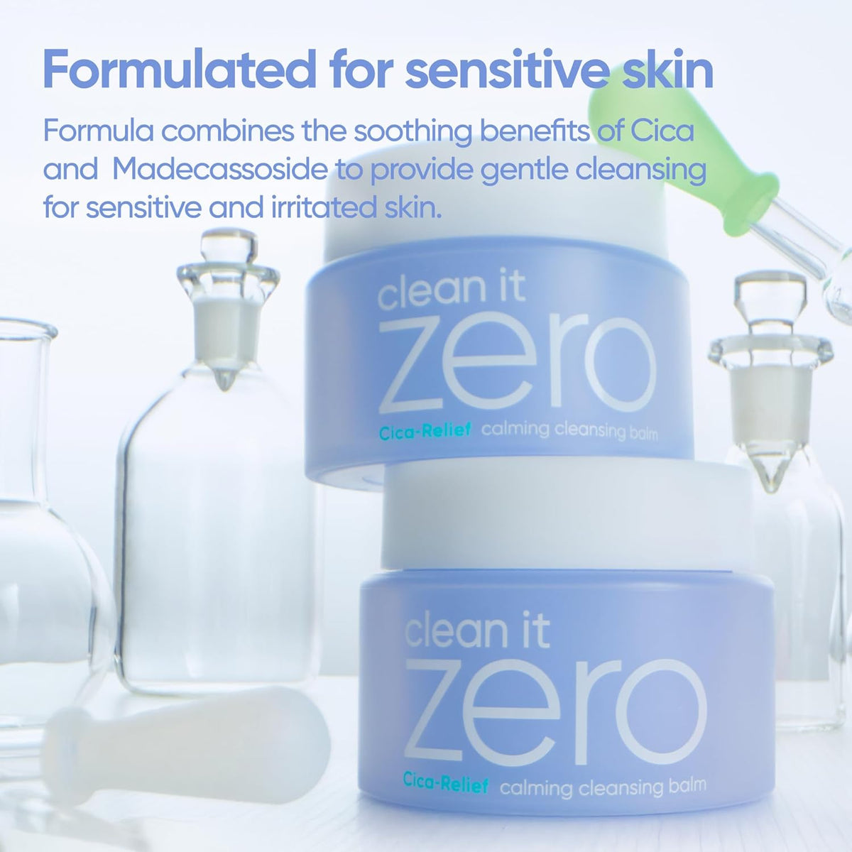 BANILA CO Clean it Zero Calming Cleansing Balm | Korean Makeup Remover for Sensitive Skin | Vegan |