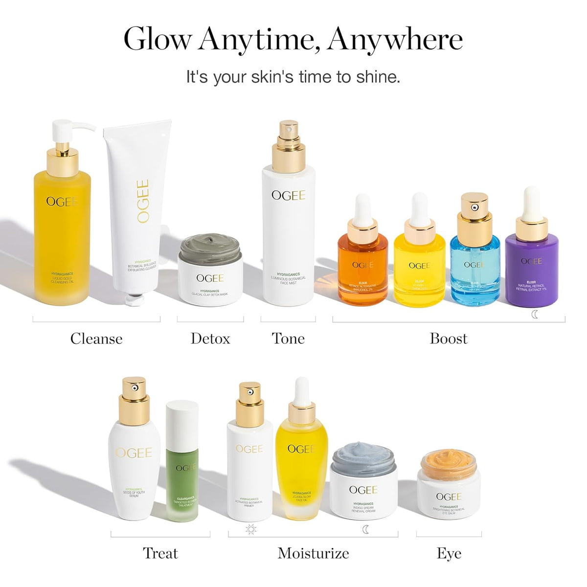 Ogee Jojoba Glow Face Oil – Organic & Natural, Moisturizing, Multi-Tasking Facial Treatment Oil