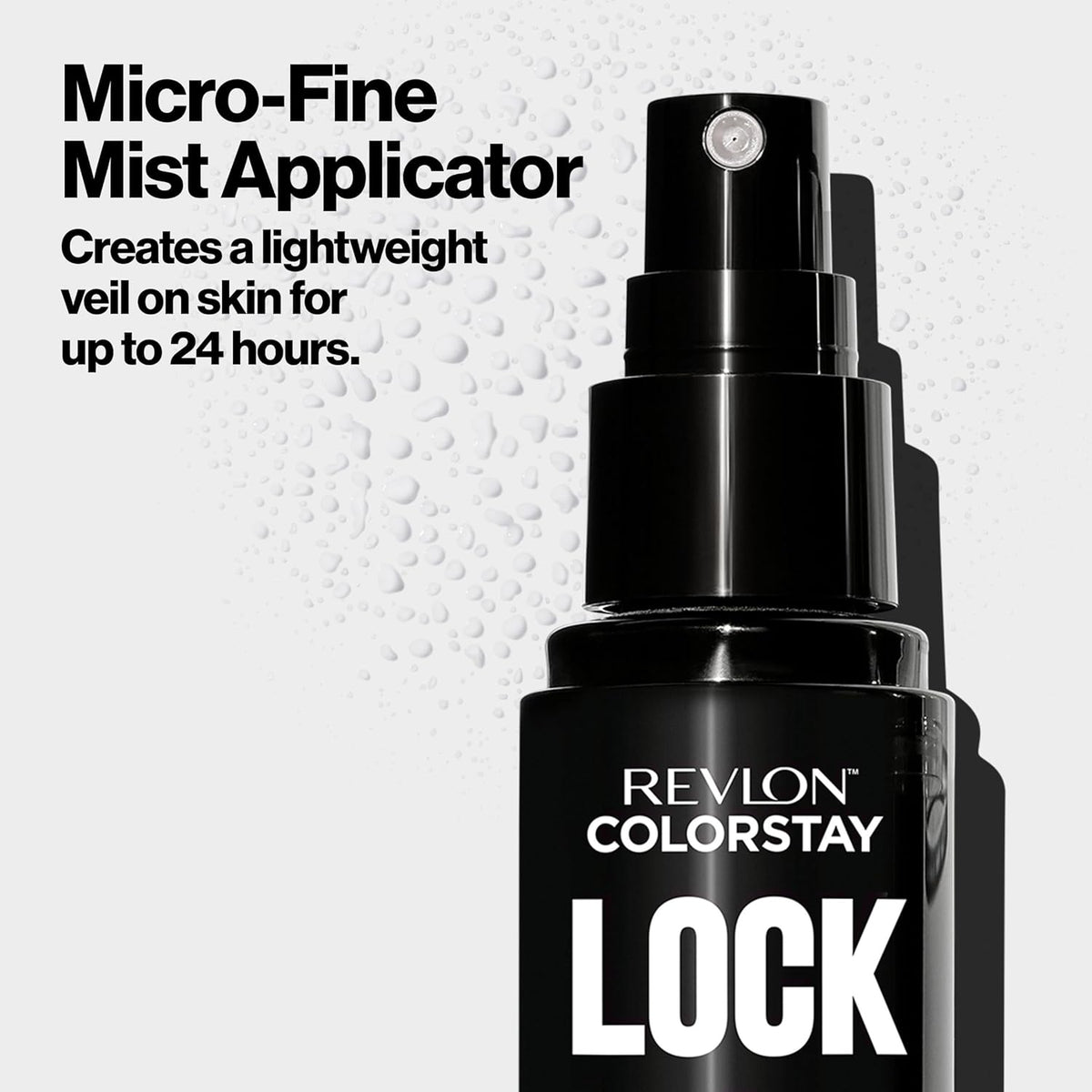 Revlon Colorstay 24 Hr Lock Setting Mist, Keeps Face Makeup from Melting & Fading, Mattifying
