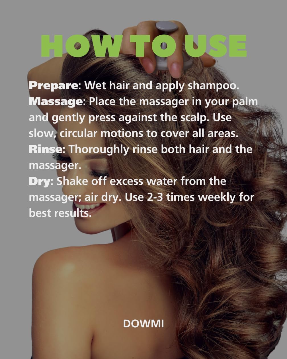 Scalp Hair Massager Shampoo Brush 2-Pack, Scalp Scrubber Set for Hair Growth and Deep Cleansing