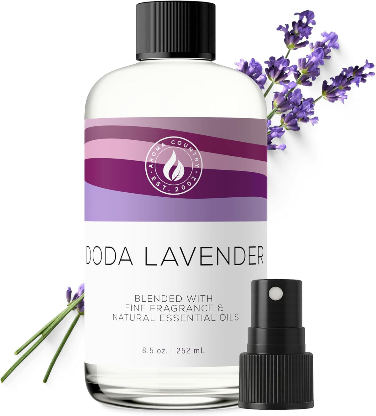 Aroma Country Doda Lavender Diffuser Oil - Luxury Essential Oils for Diffuser Refill & Air