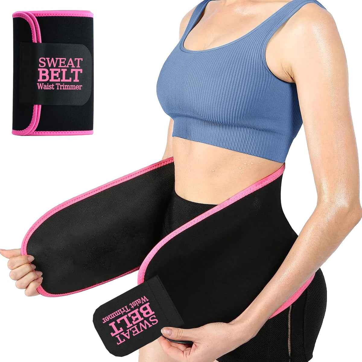 ZPP Waist Trainer for Women and Men, Neoprene Sweat Band Waist Trimmer Belt Slimming Stomach Wrap