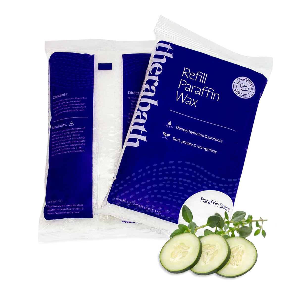 Therabath Paraffin Wax Refill - Use To Relieve Arthritis Pain and Stiff Muscles - Deeply Hydrates