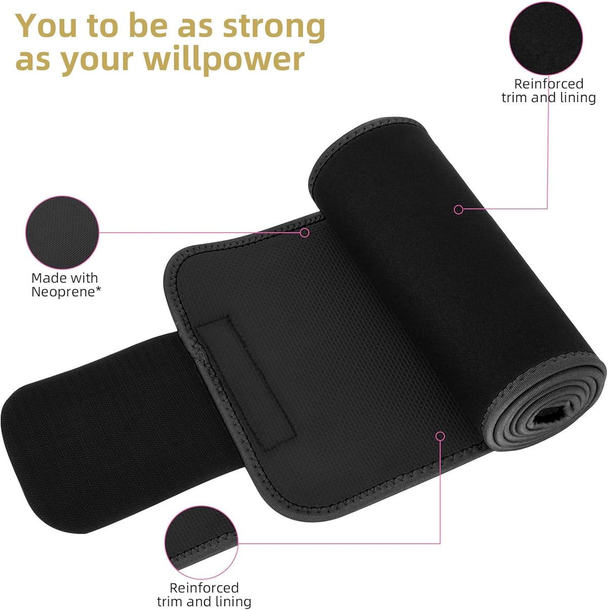 ZPP Waist Trainer for Women and Men, Neoprene Sweat Band Waist Trimmer Belt Slimming Stomach Wrap