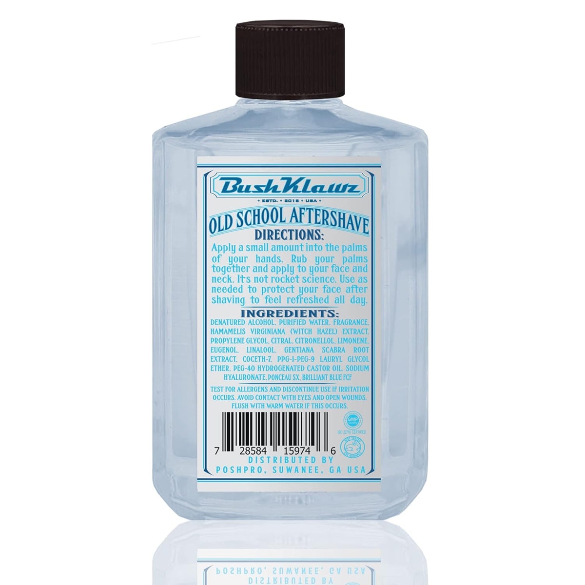 Classic Refreshing Cooling Soothing Barbershop After Shave Lotion Balm Toner Splash Active Prince