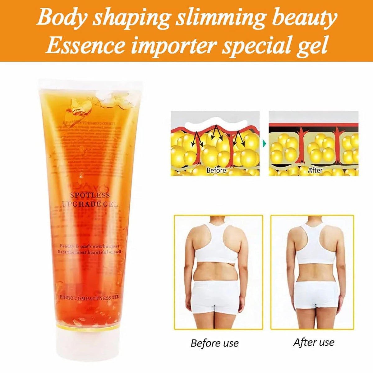 3 Pack Conductive Gel for Body Sculpting, Slimming Lifting Firming Hydrating Primer, Hot Gel