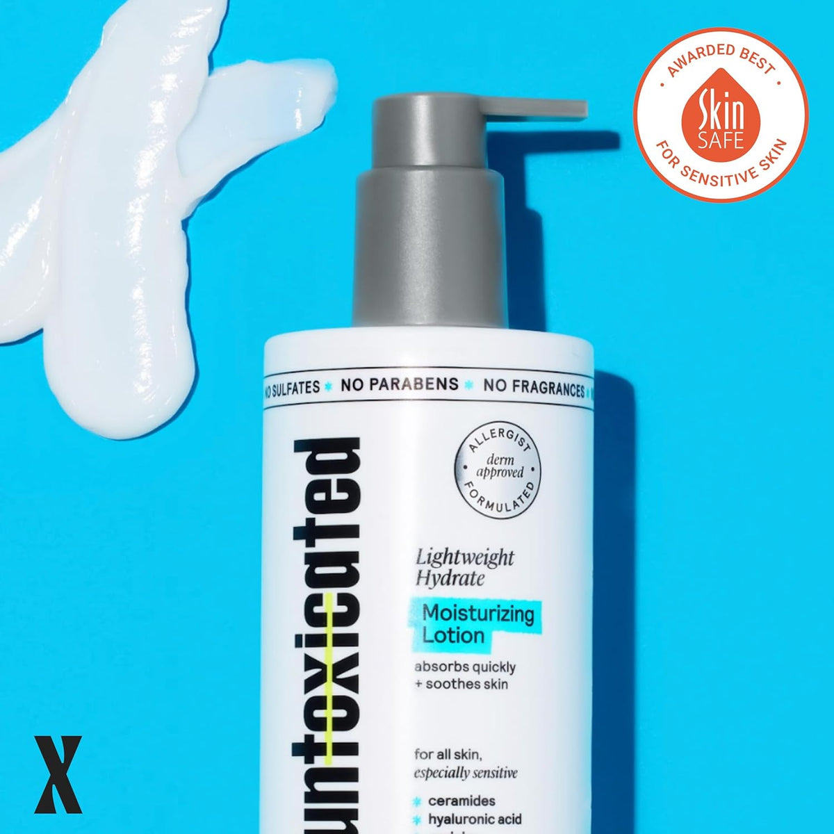 Moisturizing Lotion - Daily Face Moisturizer & Body Lotion for Sensitive Skin - Ceramides &