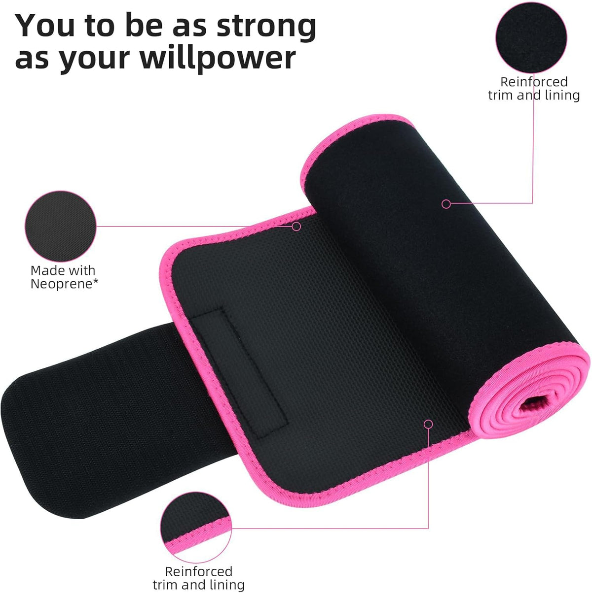 ZPP Waist Trainer for Women and Men, Neoprene Sweat Band Waist Trimmer Belt Slimming Stomach Wrap