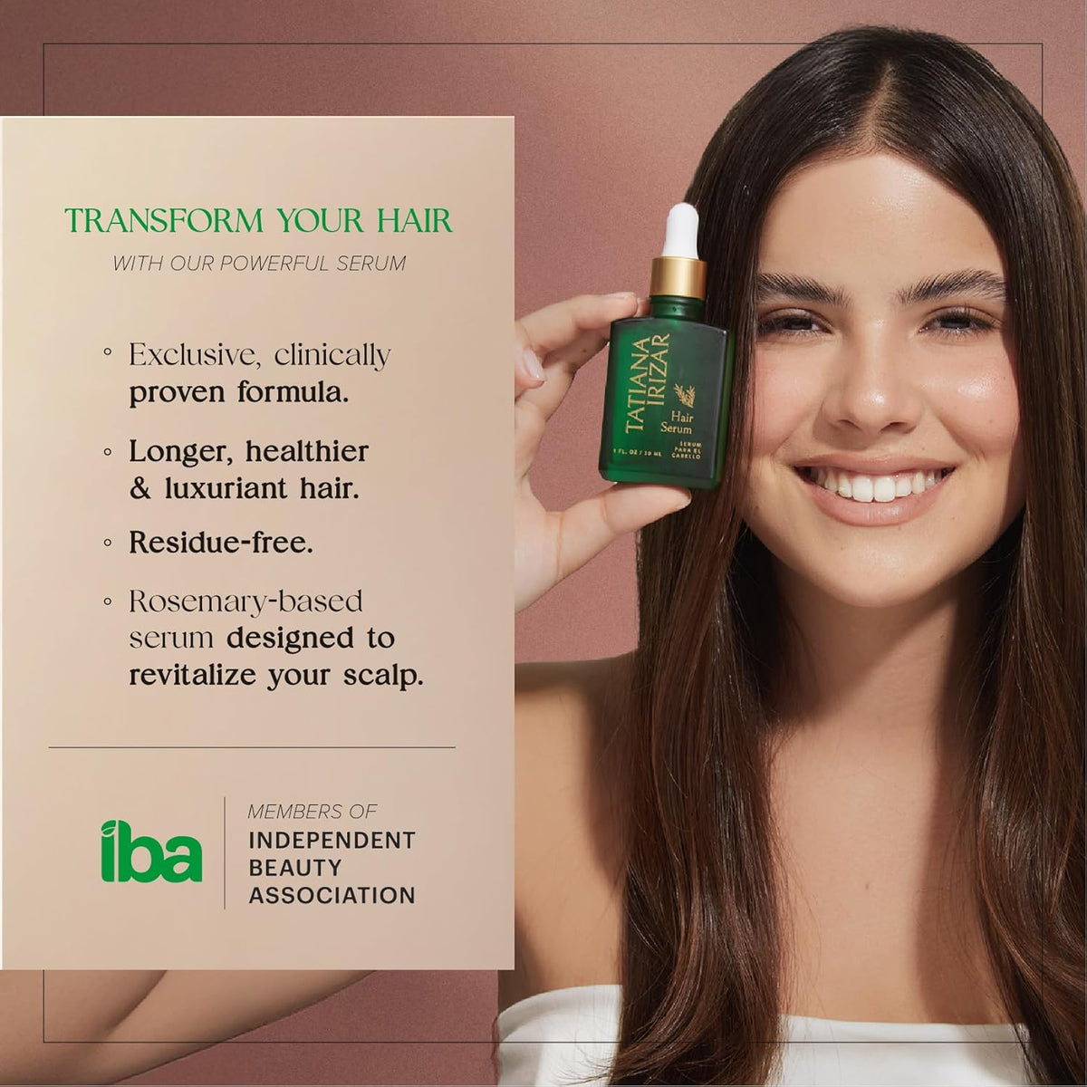 Hair Serum for Hair Growth Serum Women Made in USA - Scalp Serum for Hair Growth Non-Greasy