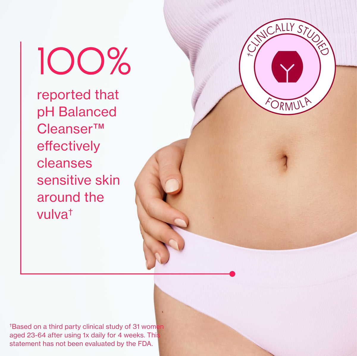 Love Wellness pH Balancing Cleanser | Feminine Vulva Wash for Intimate Health & Hygiene |
