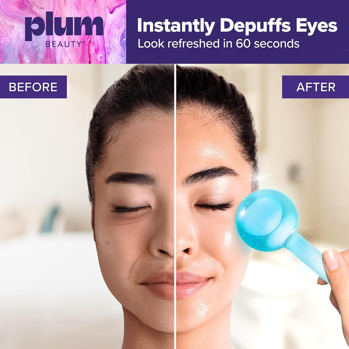 Facial Ice Globes - Cooling Massage Tools for Refreshing Skincare Routine, Enhances Self Care