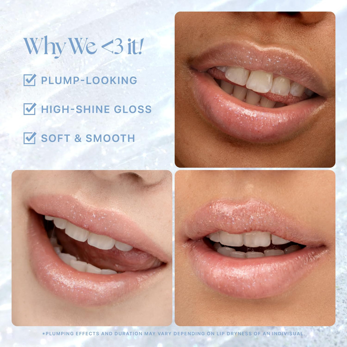 Nature Republic HONEY MELTING LIP GLITTER & PLUMPING (15 CRYSTAL SPARKLE) SOFT LIP STICK
