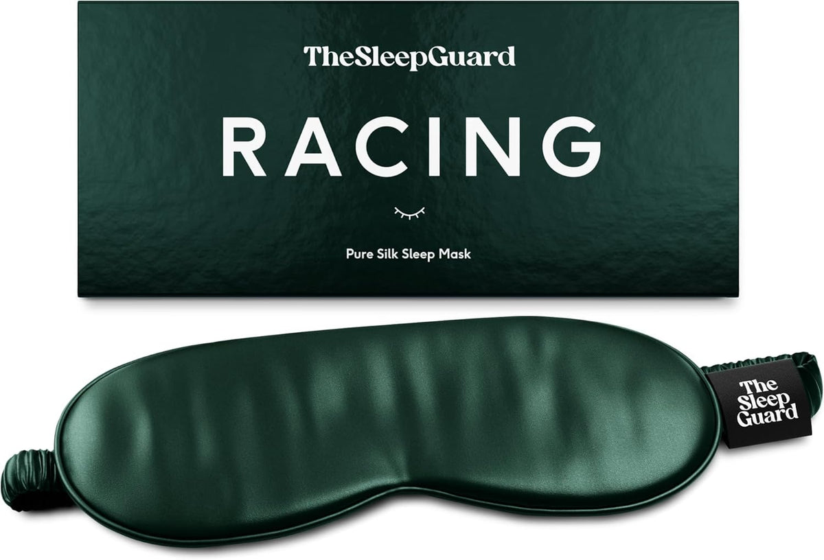 Pure Silk Sleep Mask [100% 6A Mulberry Silk, 22 Momme] Light Blocking Travel Essentials. Eye Masks