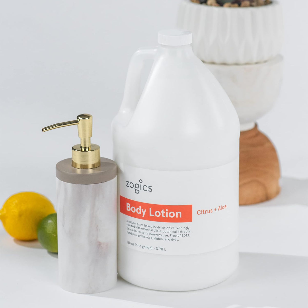 Zogics Moisturizing Body Lotion, Hydrating Body Lotion for Women and Men, Nourishing Formula Made
