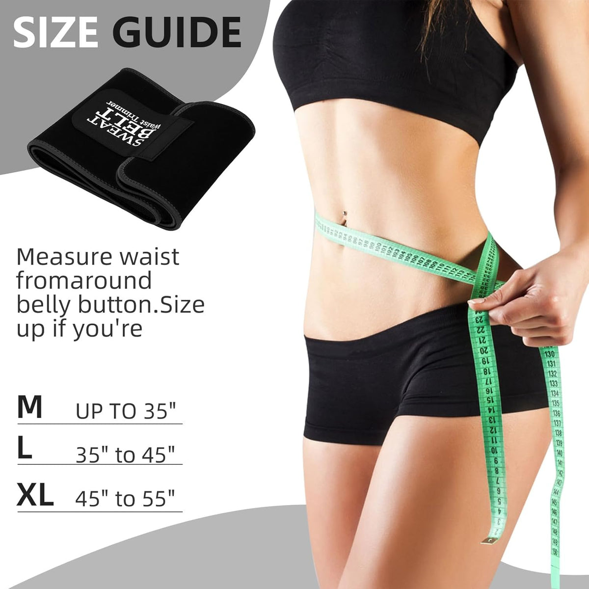 ZPP Waist Trainer for Women and Men, Neoprene Sweat Band Waist Trimmer Belt Slimming Stomach Wrap