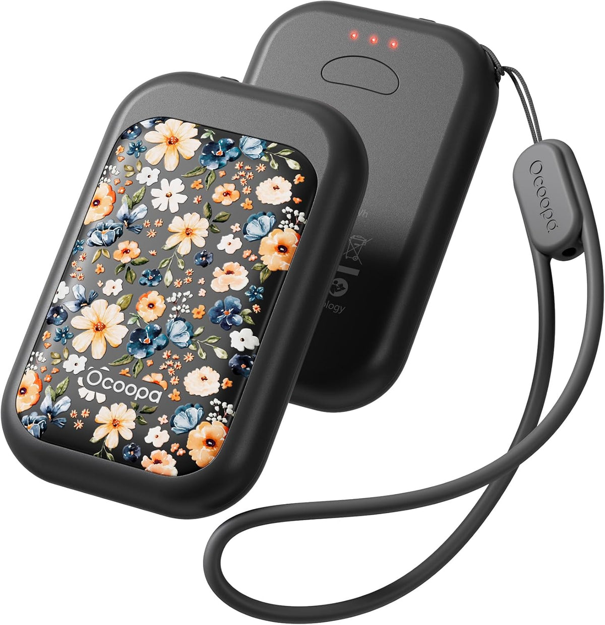 OCOOPA Magnetic Rechargeable Hand Warmers 2 Pack, Card-Style Electric AI Hand Warmers 5000mAh