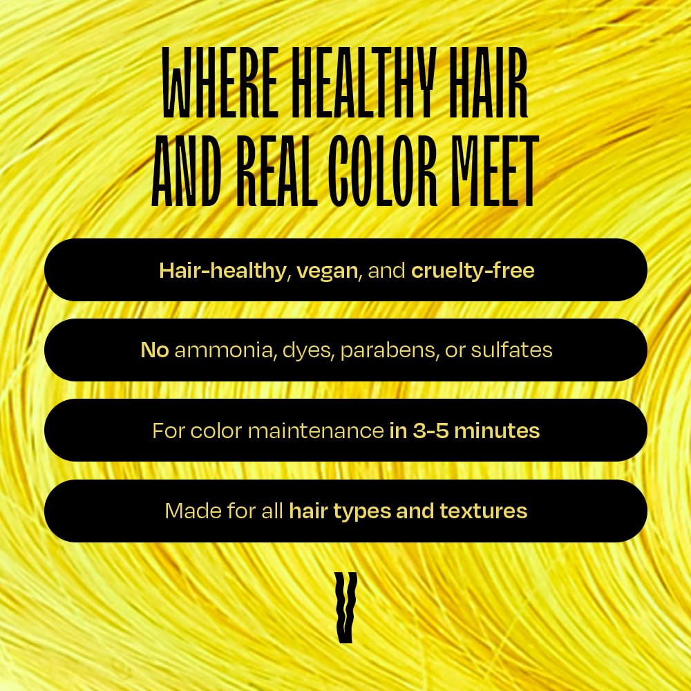 Overtone Daily Color Depositing Conditioner For All Hair Types: 8oz Temporary Coloring Conditioner